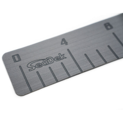 SeaDek 36-Inch Fish Ruler, Storm Grey - Marine Grade Measurement Tool