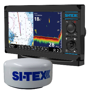 SI-TEX NavPro 900F with MDS-15 Digital Radar, 9" Touchscreen, 4kW, 36nm Range