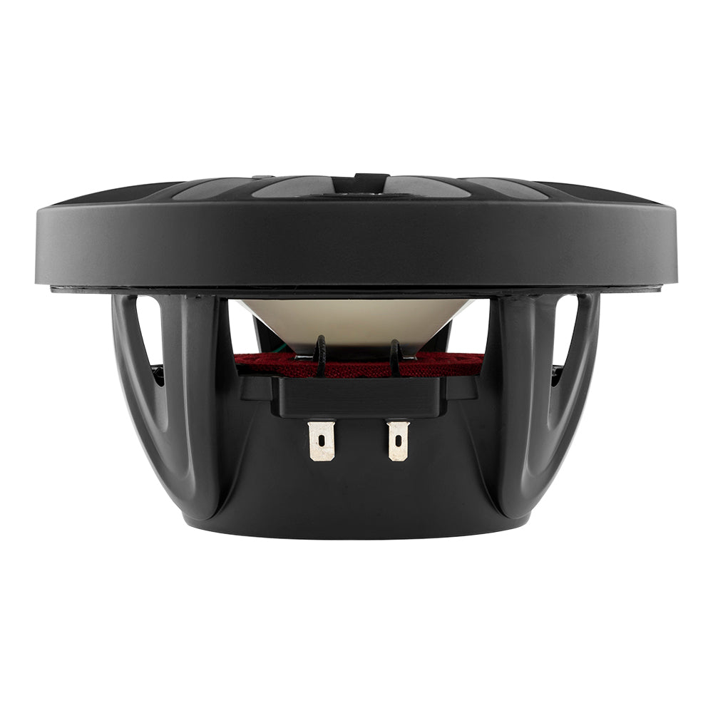 DS18 HYDRO 6.5 in. 2-Way Marine Speakers with RGB LED Lights, Matte Black (NXL-6BK)