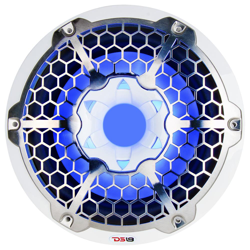 DS18 HYDRO 10 in. Marine Subwoofer with RGB Lights, 600W