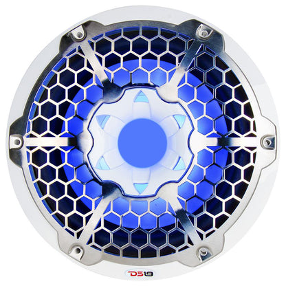 DS18 HYDRO 10 in. Marine Subwoofer with RGB Lights, 600W
