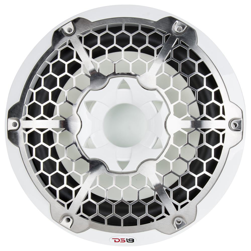 DS18 HYDRO 10 in. Marine Subwoofer with RGB Lights, 600W