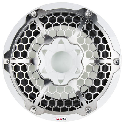DS18 HYDRO 10 in. Marine Subwoofer with RGB Lights, 600W