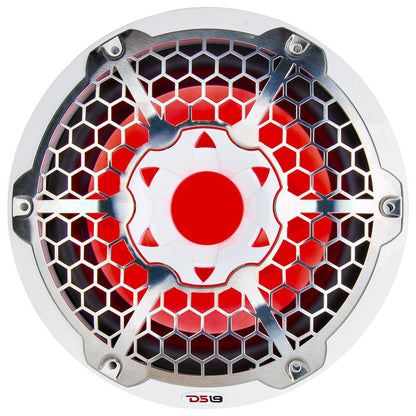 DS18 HYDRO 10 in. Marine Subwoofer with RGB Lights, 600W