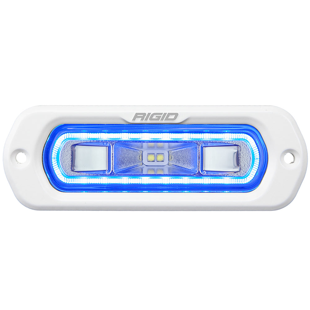RIGID Industries SR-L Series Marine Spreader Light - White Flush Mount - 9-36V w