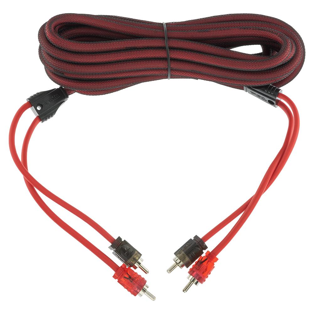 DS18 Advance Ultra Flex 16 ft. Two-Channel RCA Audio Cable (R16)
