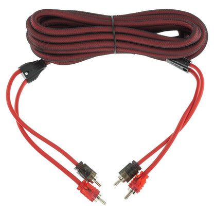 DS18 Advance Ultra Flex 16 ft. Two-Channel RCA Audio Cable (R16)