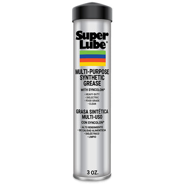 Super Lube Multi-Purpose Synthetic Grease w/Syncolon (PTFE), 3oz Cartridge