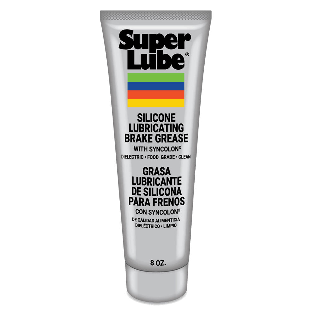 Super Lube Silicone Brake Grease, 8oz Tube, NLGI 2, NSF H1