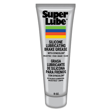 Super Lube Silicone Brake Grease, 8oz Tube, NLGI 2, NSF H1