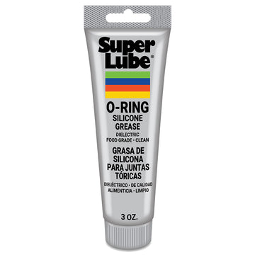 Super Lube O-Ring Silicone Grease, 3oz Tube – NSF H1 Certified & Kosher
