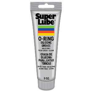 Super Lube O-Ring Silicone Grease, 3oz Tube – NSF H1 Certified & Kosher