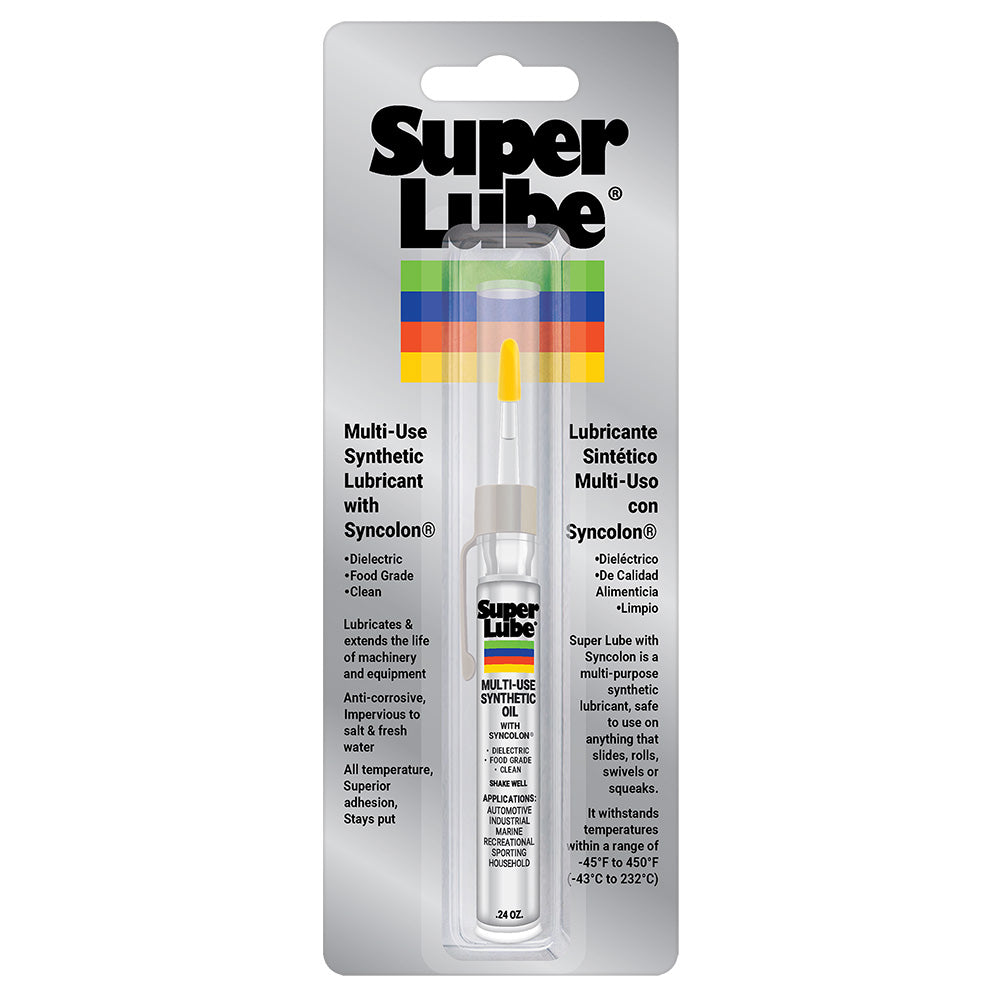 Super Lube Multi-Use Synthetic Oil, 7ml - NSF H1 & Kosher Certified