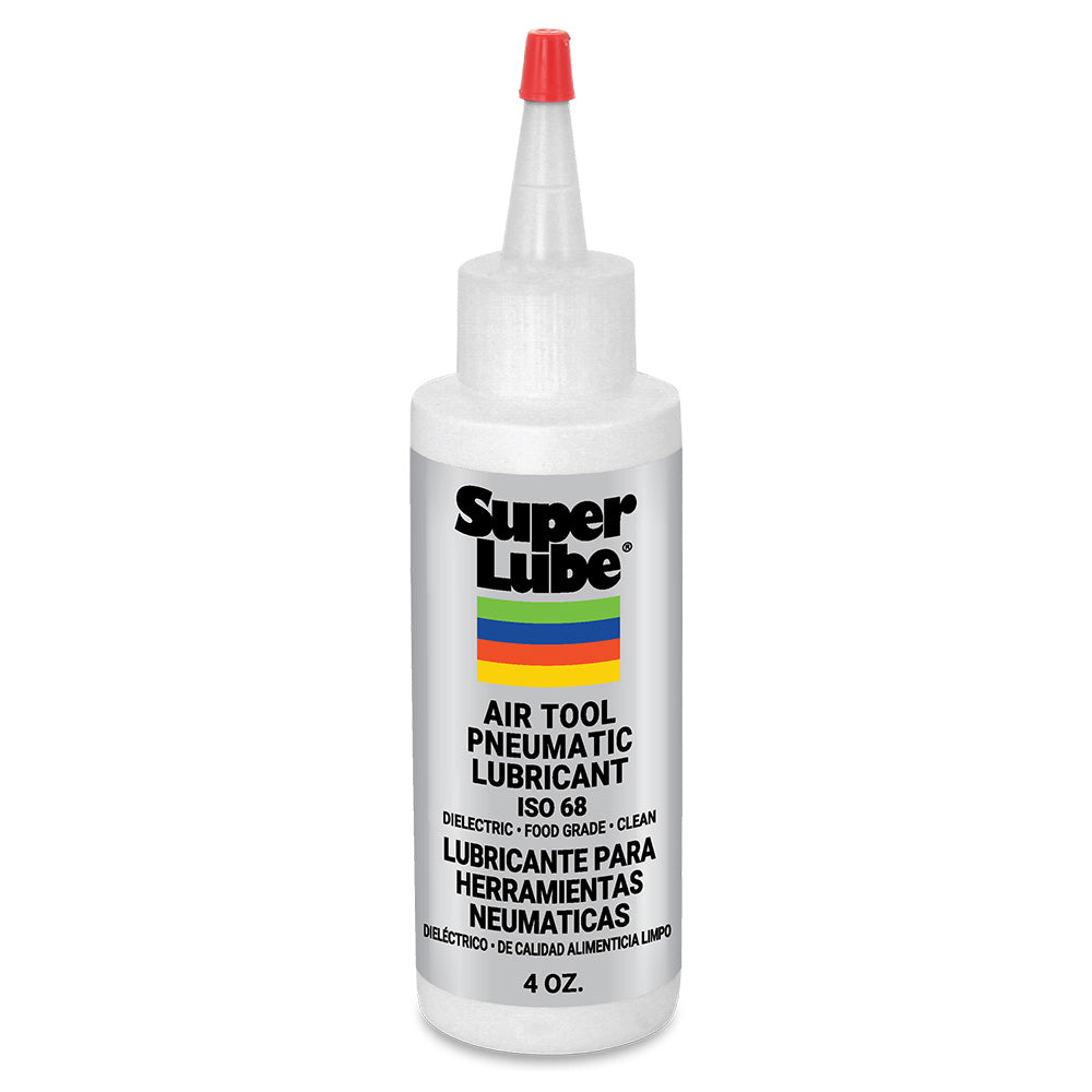 Super Lube Air Tool Lubricant, 4 oz, ISO Grade 68, NSF H1 Certified