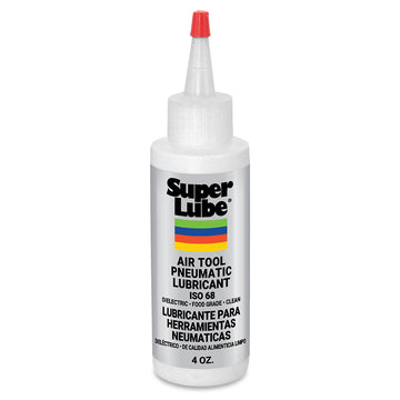 Super Lube Air Tool Lubricant, 4 oz, ISO Grade 68, NSF H1 Certified