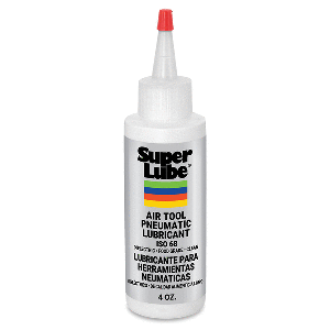 Super Lube Air Tool Lubricant, 4 oz, ISO Grade 68, NSF H1 Certified