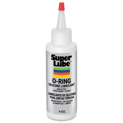 Super Lube O-Ring Silicone Lubricant, 4oz, NSF H1 Registered, Made in USA