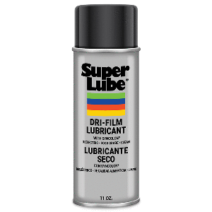 Super Lube Dri-Film Aerosol with Syncolon®, 11oz – NSF H1 & Kosher Certified