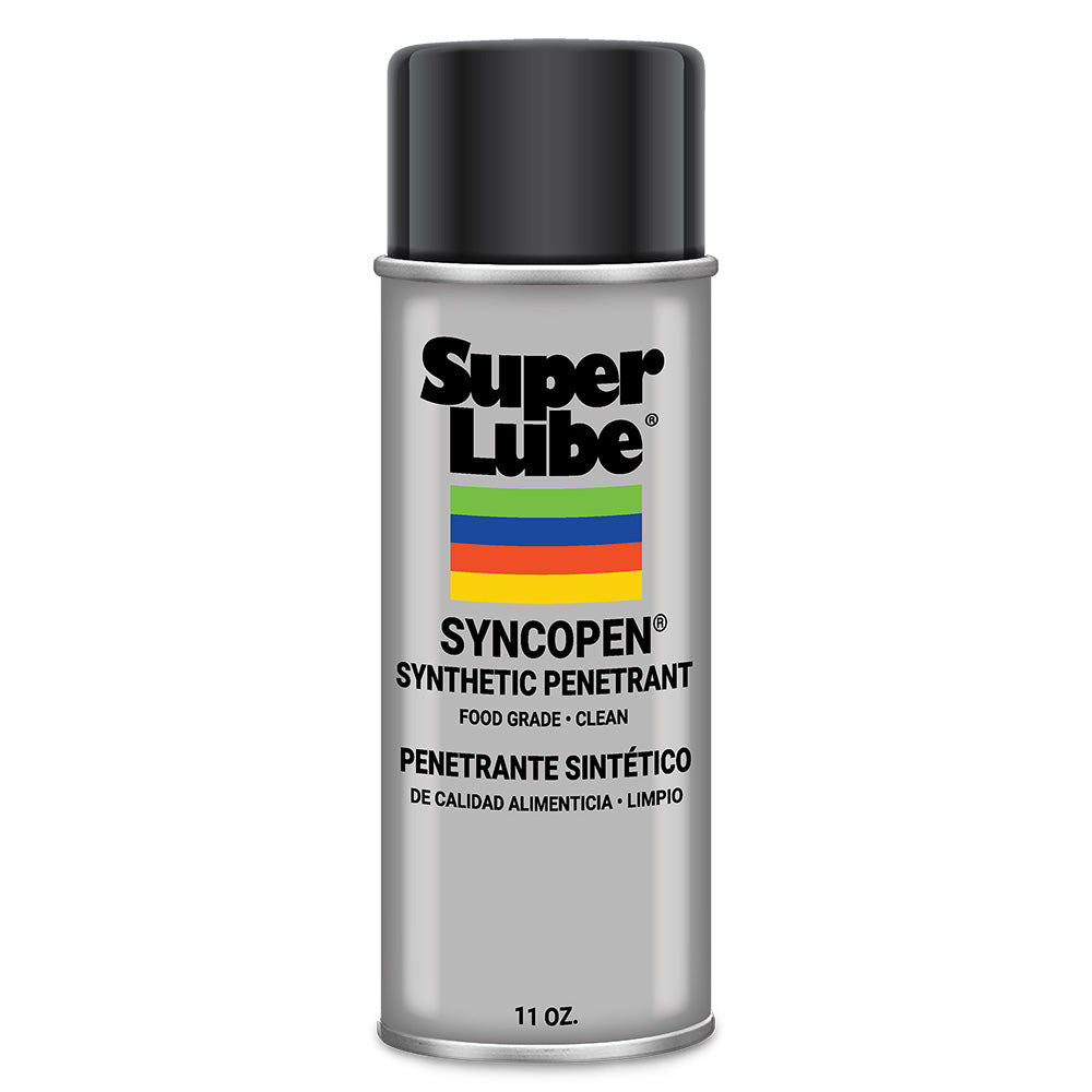 Super Lube Syncopen Synthetic Penetrant, Food Grade H1, 11oz Aerosol