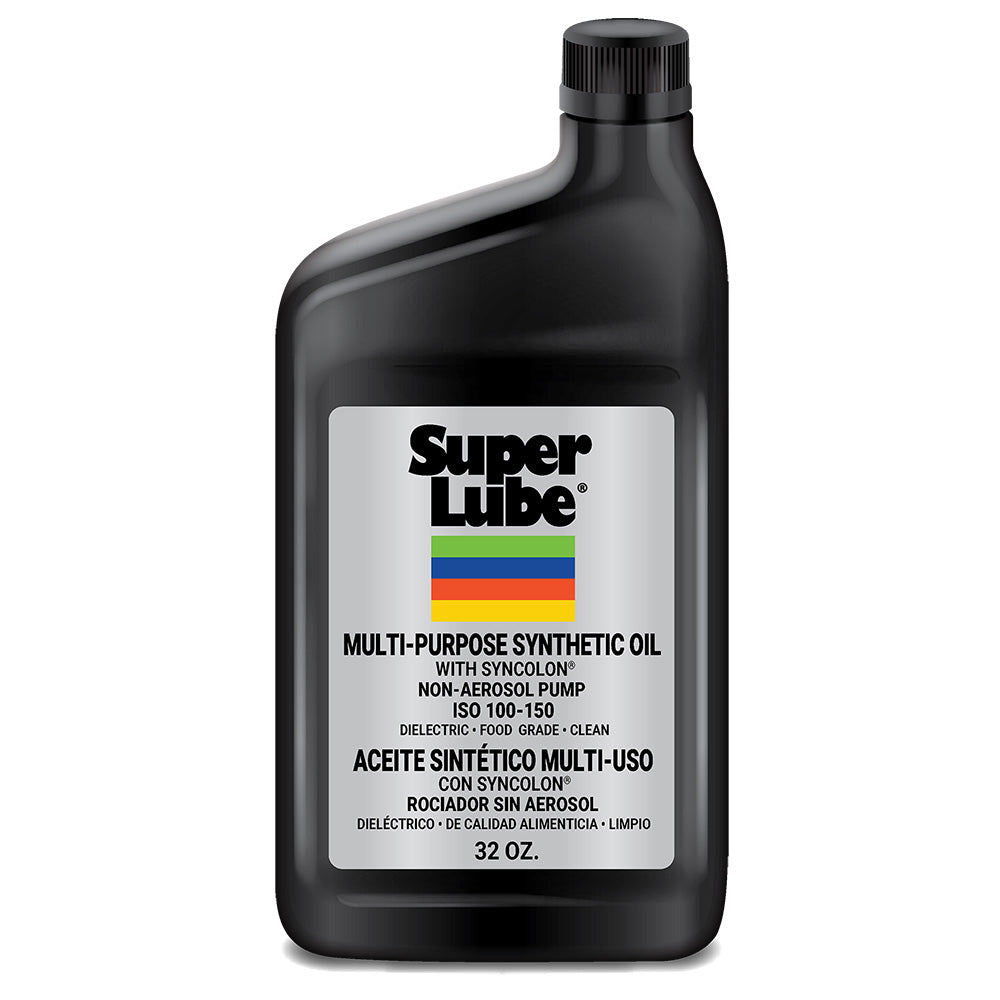 Super Lube Multi-Use Food Grade Synthetic Oil, 1 Quart – NSF H1 Certified