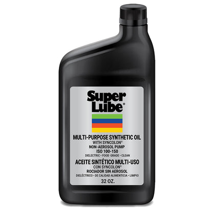Super Lube Multi-Use Food Grade Synthetic Oil, 1 Quart – NSF H1 Certified