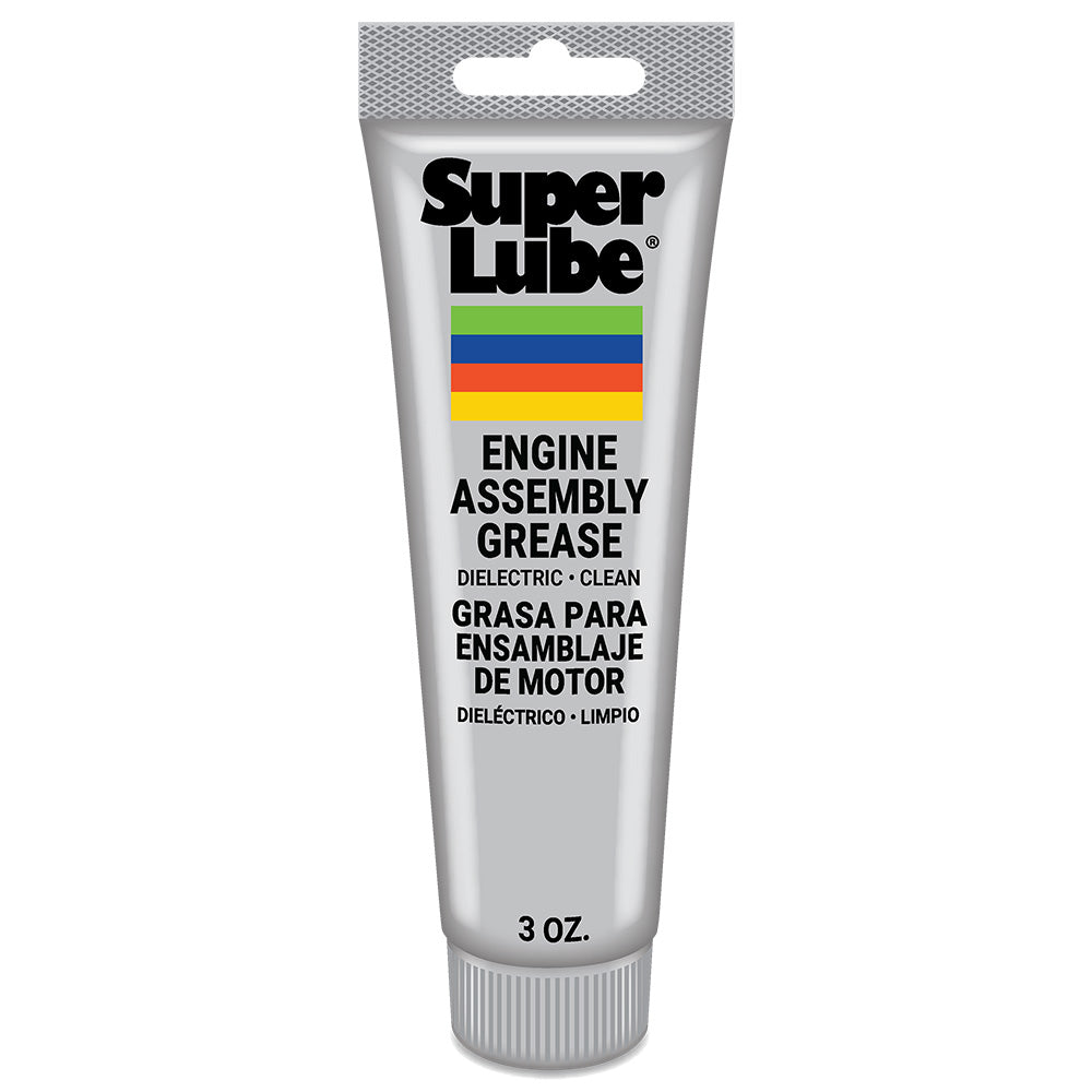 Super Lube Engine Assembly Grease, 3oz Tube, NLGI 0, Waterproof