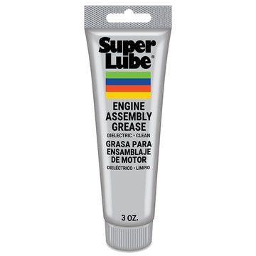 Super Lube Engine Assembly Grease, 3oz Tube, NLGI 0, Waterproof