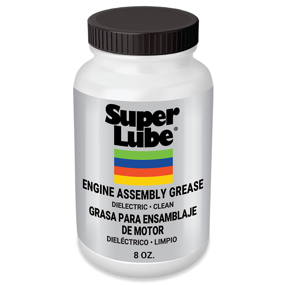 Super Lube Engine Assembly Grease, 8oz Brush Bottle with Syncolon® (PTFE)