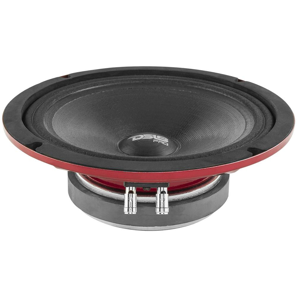 DS18 PRO-SM8.2 8 in. Slim Motorcycle Midrange Speaker, 500W