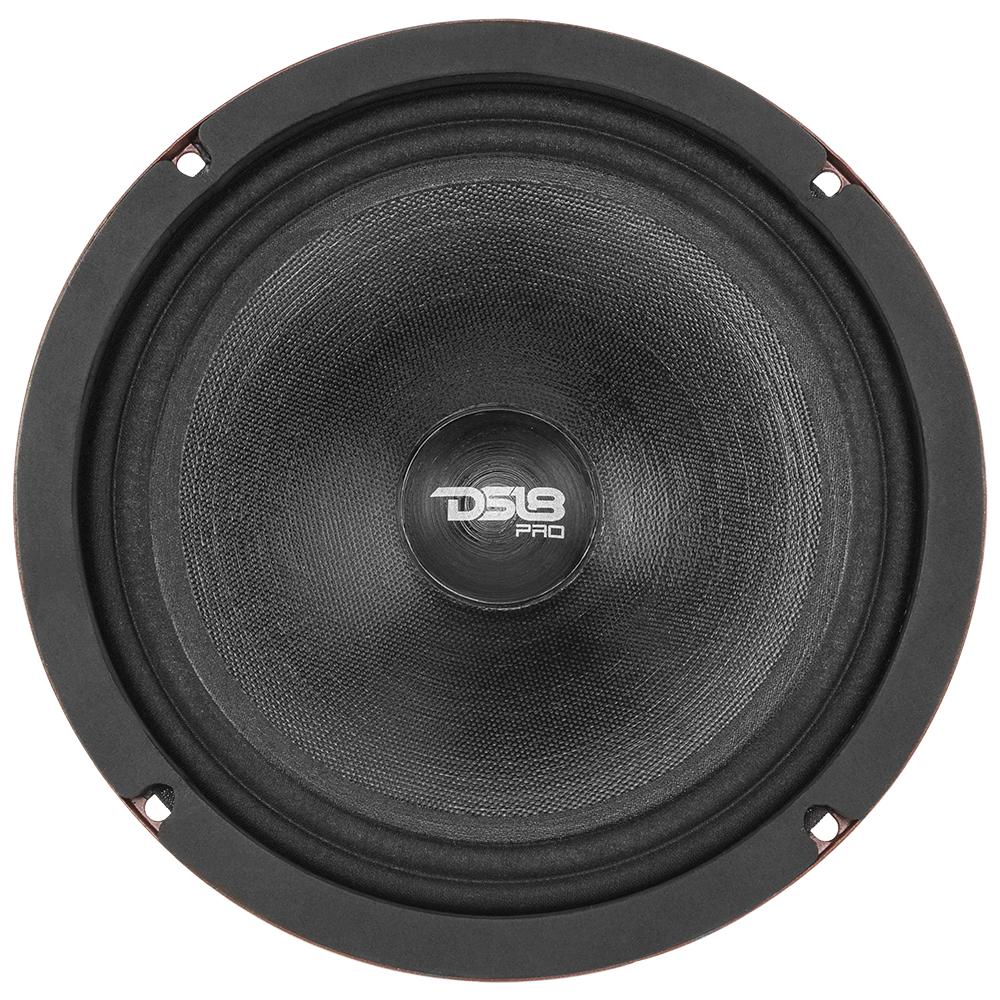 DS18 PRO-SM8.2 8 in. Slim Motorcycle Midrange Speaker, 500W
