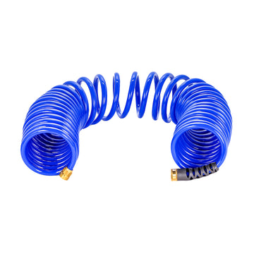 Camco 40-Foot Coil Hose with Durable Brass Fittings