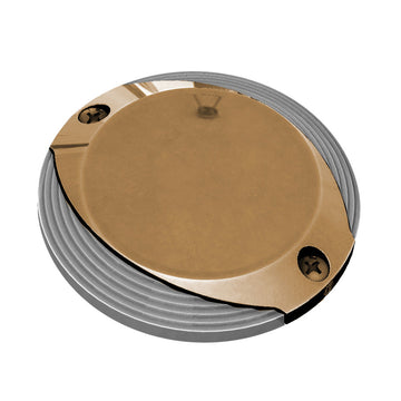 Lumitec Scallop Surface Mount Pathway Light, Spectrum RGBW/WW, Bronze Finish