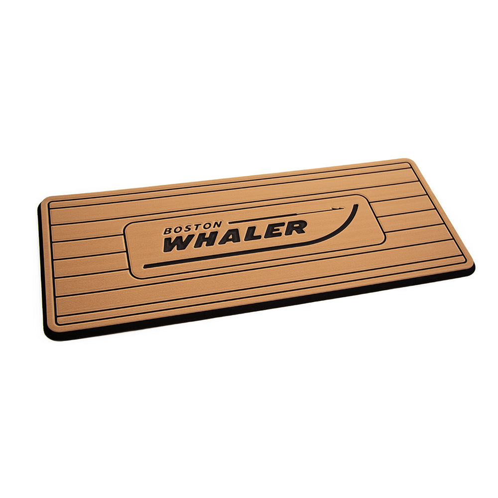 SeaDek Boston Whaler Helm Pad, Mocha/Black Brushed, 16"x39"