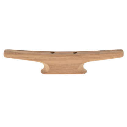 Whitecap 10" Teak Cleat – Nautical Style & Versatility