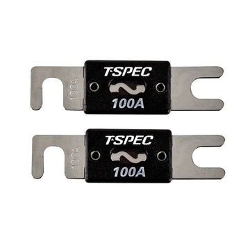 T-Spec V8 Series 100 Amp ANL Fuses, Nickel-Plated 2-Pack