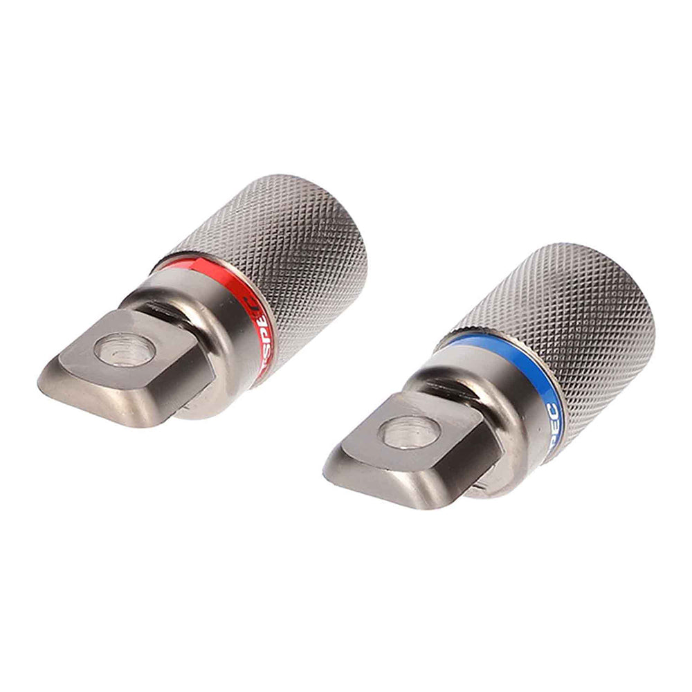 T-Spec V10 Heavy Duty 1/0 AWG Set Screw Ring Terminals, 2-Pack
