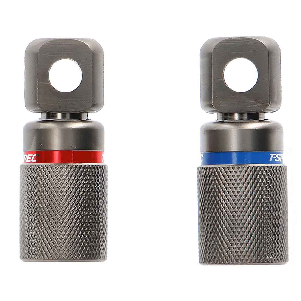 T-Spec V10 Heavy Duty 1/0 AWG Set Screw Ring Terminals, 2-Pack