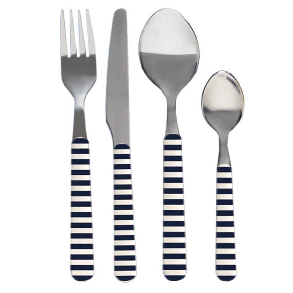 Marine Business MONACO Stainless Steel Cutlery Set, 24 Pieces