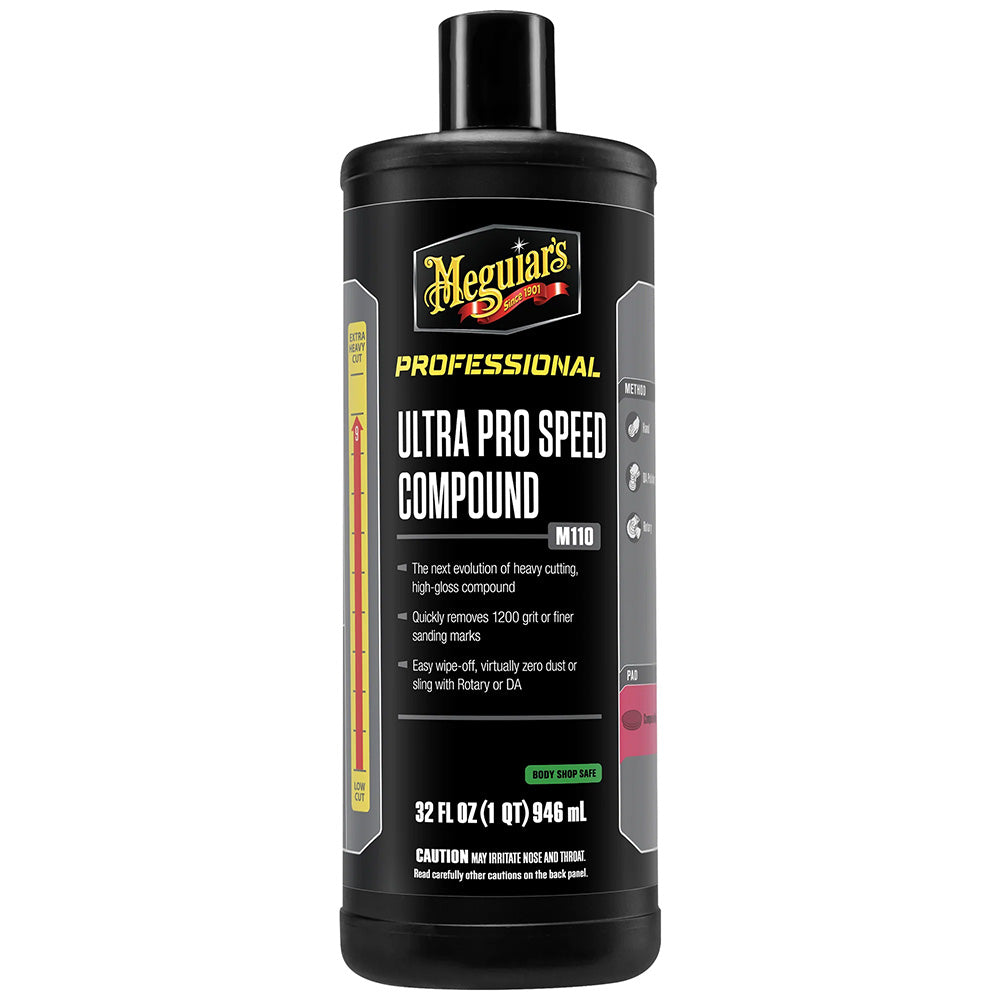 Meguiar's M110 Ultra Pro Speed Compound, Heavy Cut, 32oz