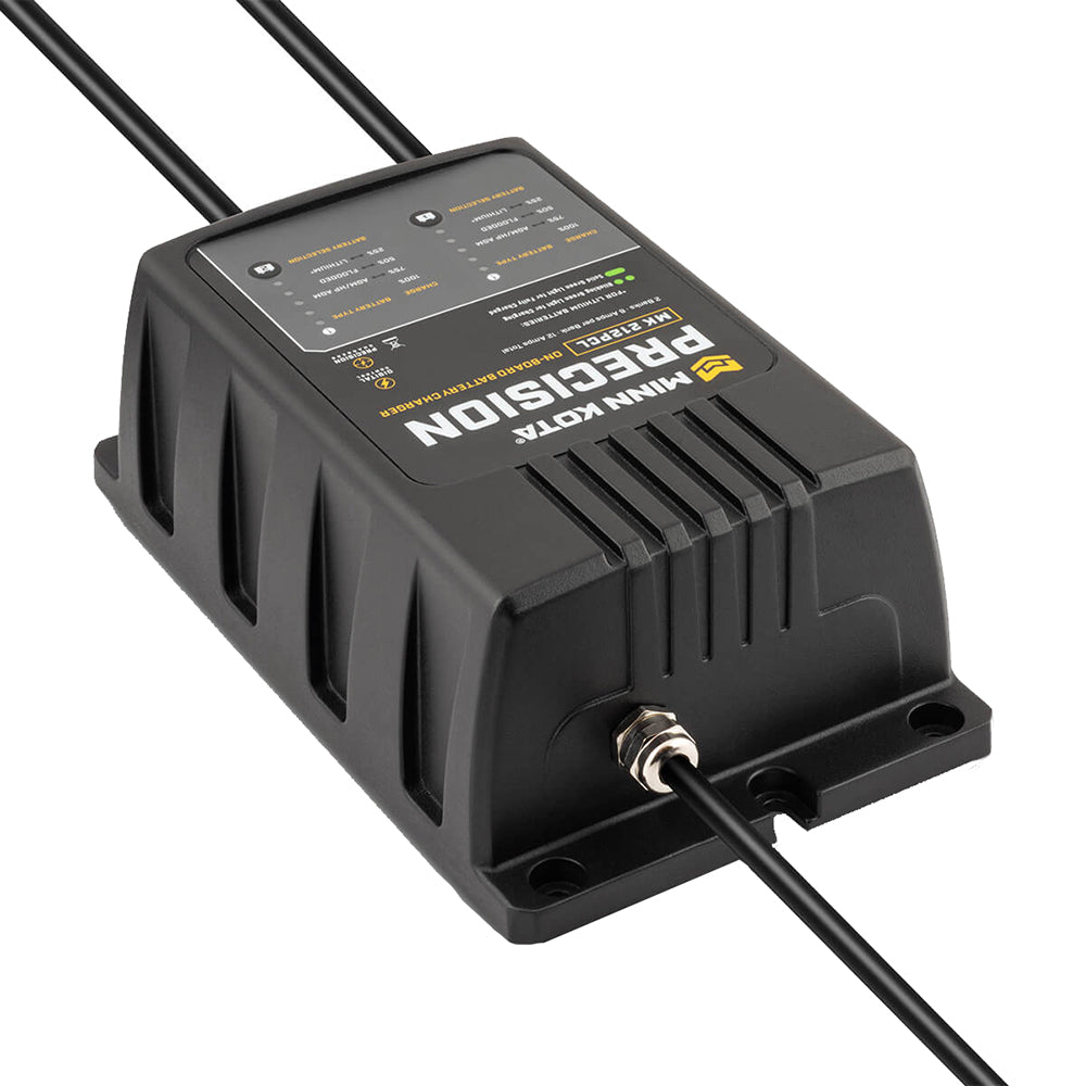 Minn Kota Precision Charger MK-212 PCL, 2 Bank 6A Lithium Optimized