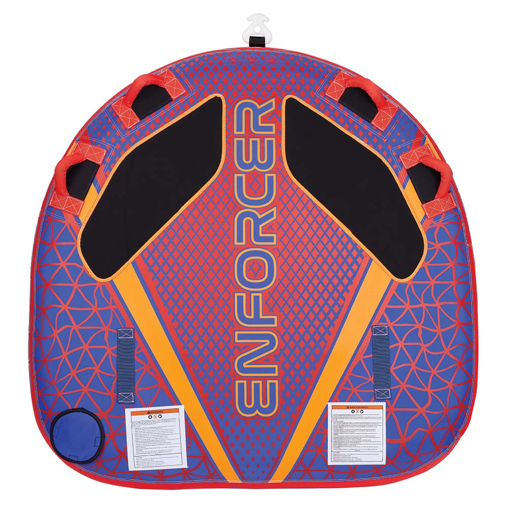 Full Throttle Enforcer 2-Rider Towable Tube, 60-inch – Red