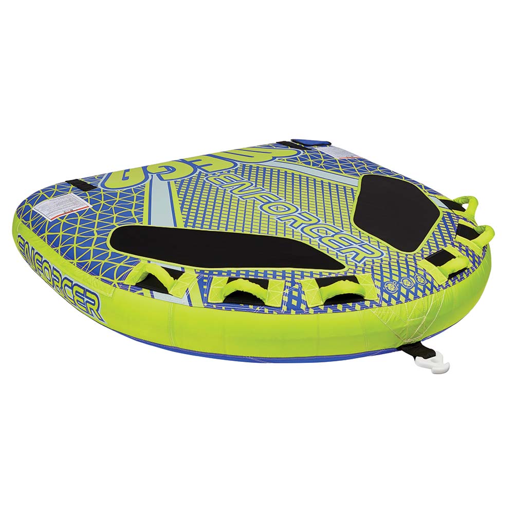 Full Throttle Mega Enforcer D-Shaped Towable Tube, 3-Rider, 70"