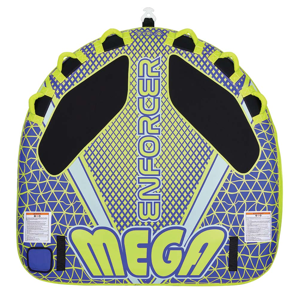 Full Throttle Mega Enforcer D-Shaped Towable Tube, 3-Rider, 70"