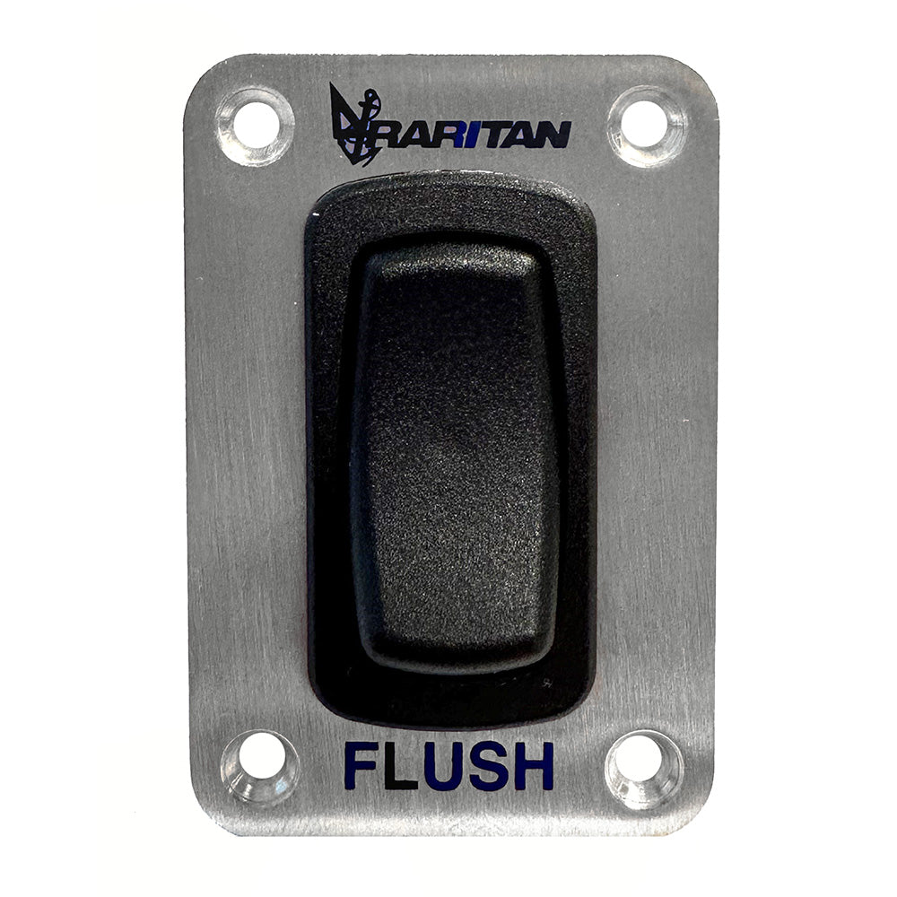 Raritan Momentary Flush Switch with Stainless Steel Faceplate, IP67 Rated