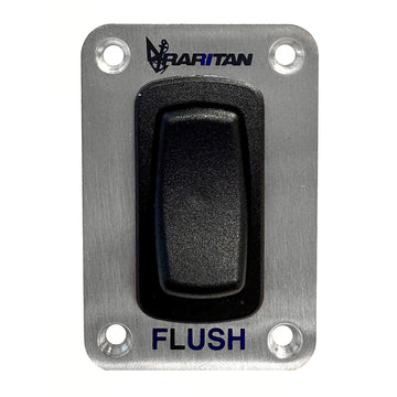 Raritan Momentary Flush Switch with Stainless Steel Faceplate, IP67 Rated