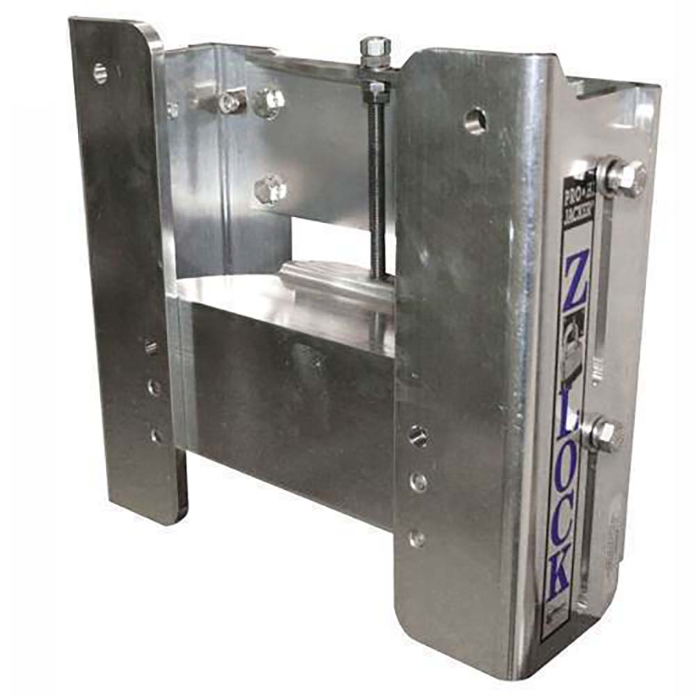 T-H Marine Z-Lock™ Manual Single Adjust Jack Plate, 4" Setback - Made in USA