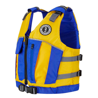 Mustang Survival Youth Reflex Foam Vest - Yellow - Royal Blue - USCG