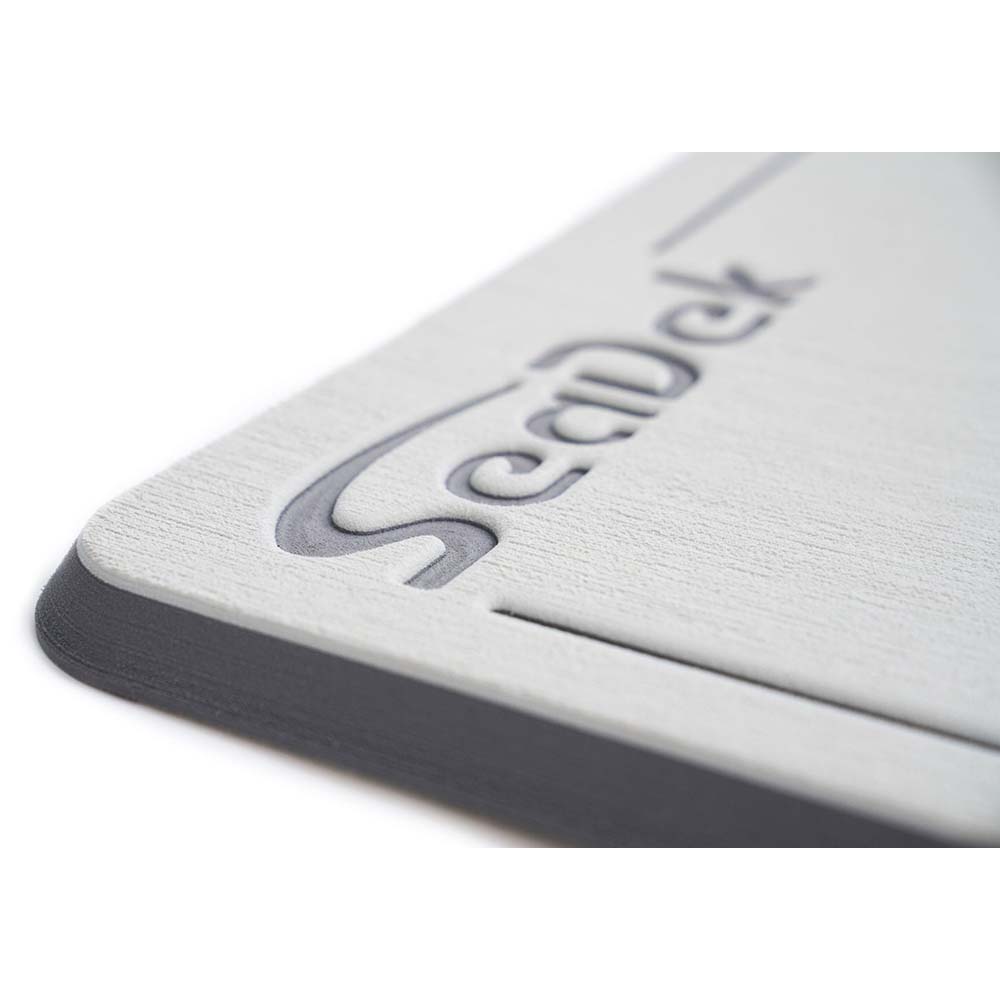 SeaDek Dual-Density Small Helm Pad, Cool Grey/Storm Grey, 36"x14"x.8"