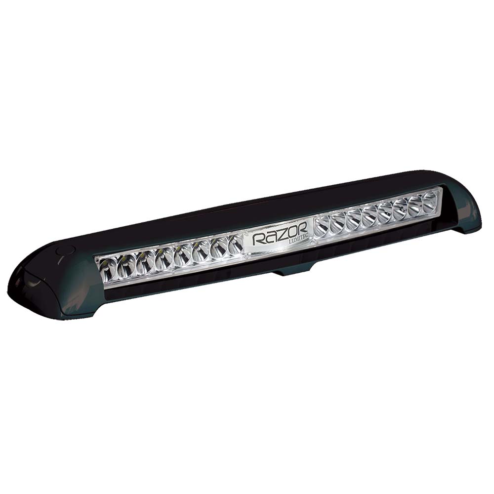 Lumitec Razor LED Light Bar, Spot, Black Housing, 18-Inch, IP67 Waterproof