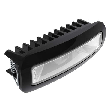 Lumitec Capri3 Spreader Light, RGBW Spectrum, Black Housing, 1200 Lumens
